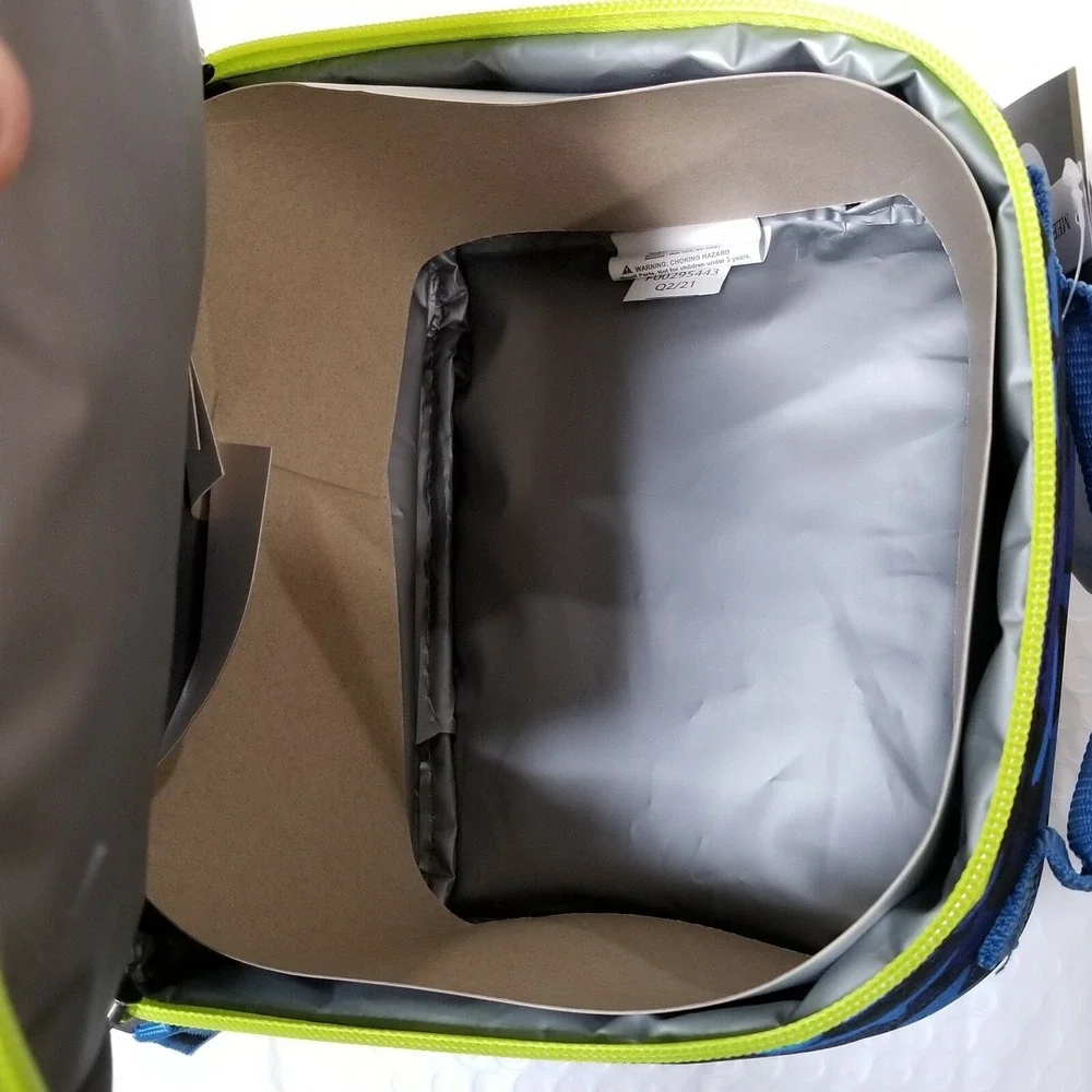 Kids Shark Camo Lunch Bag‎ Insulated Double Compartment